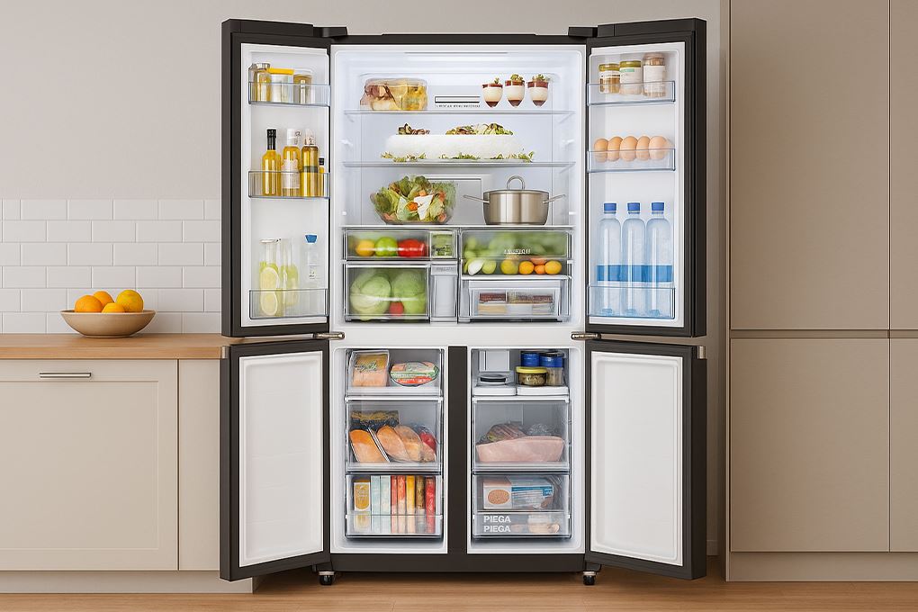 Tủ lạnh Hitachi Inverter 645 lít Multi Door R-WB700VGV4(GBK)