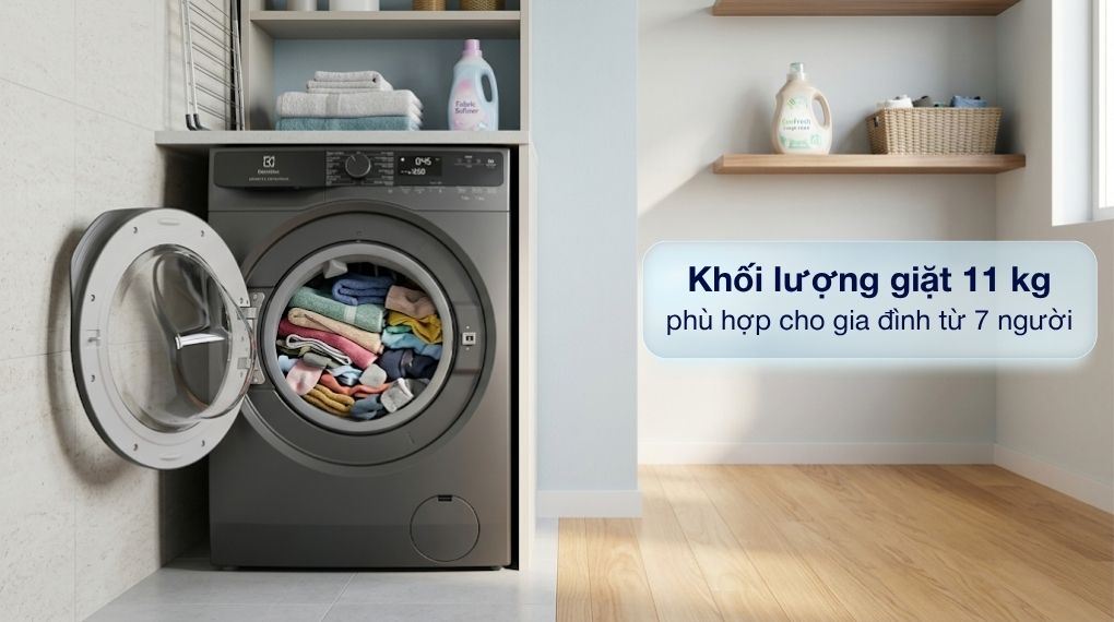 Máy giặt Electrolux UltimateCare 500 Inverter 11 kg EWF1143P5SC