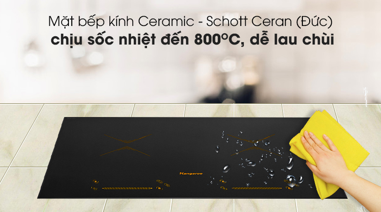 Bếp từ đôi lắp âm Kangaroo KG859I