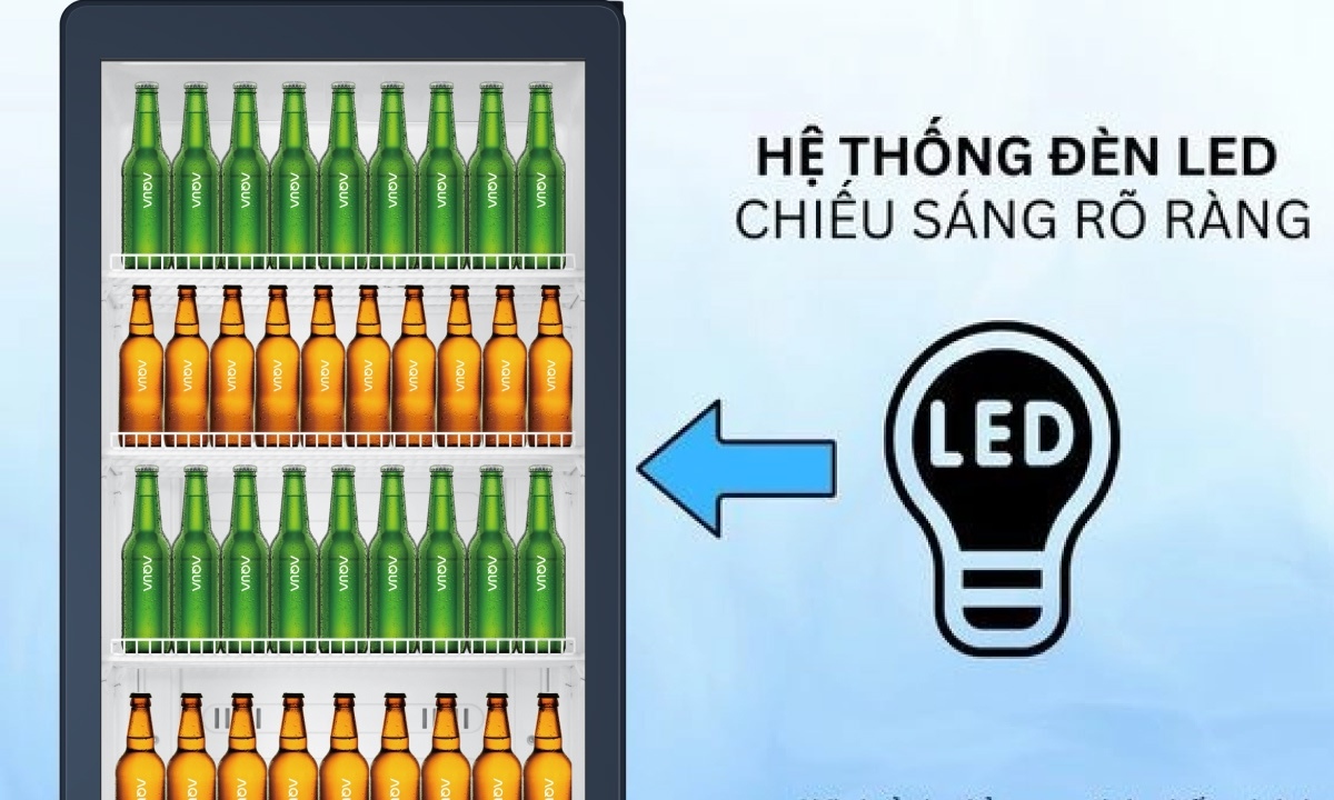 Tủ mát Aqua 500 Lít AQS-AF640H