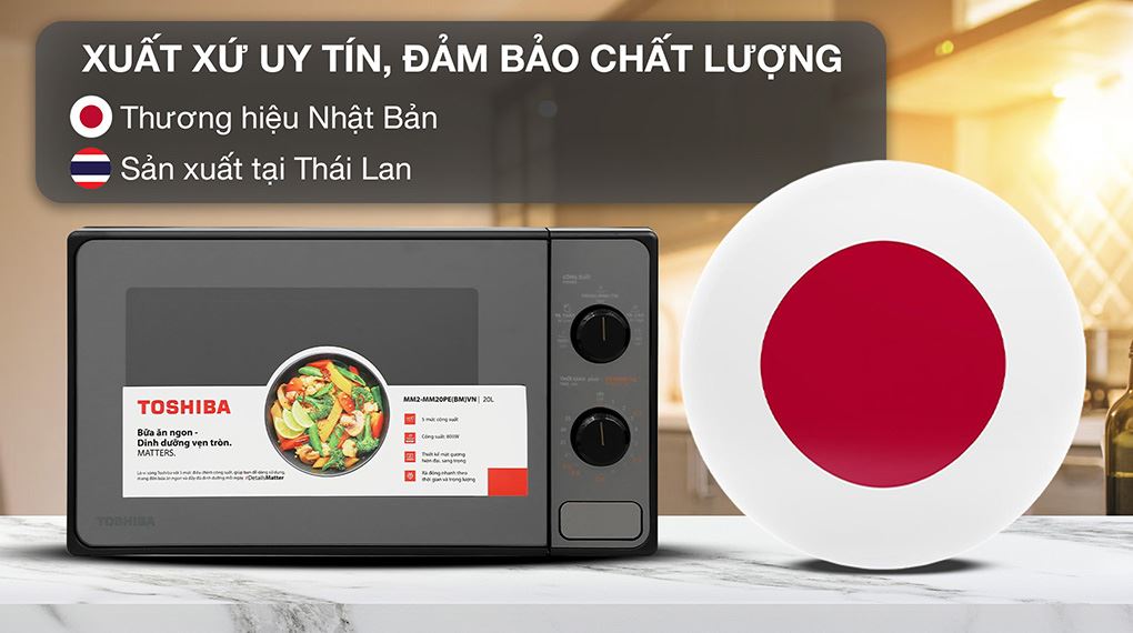 Lò vi sóng Toshiba 20 lít MM2-MM20PE(BM)VN