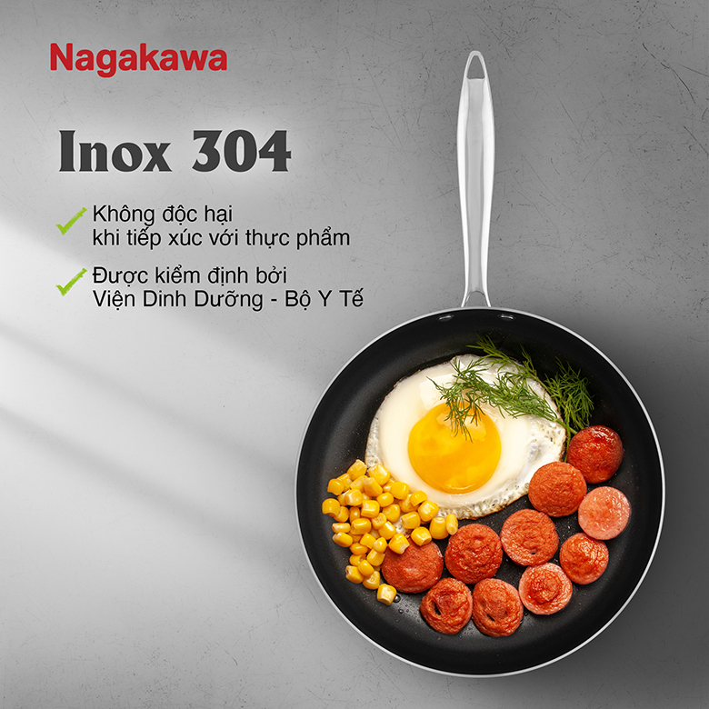 Chảo chống dính Nagakawa NAG2803