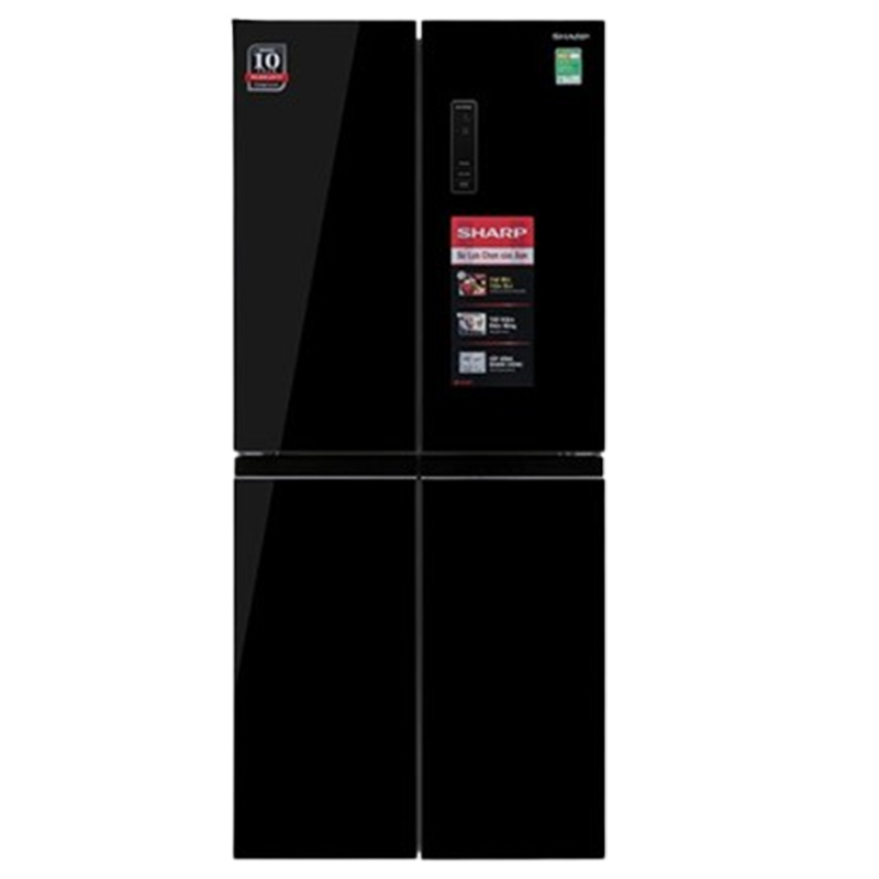 Tủ lạnh Sharp Inverter 362 lít Multi Door SJ-FX420VGBK