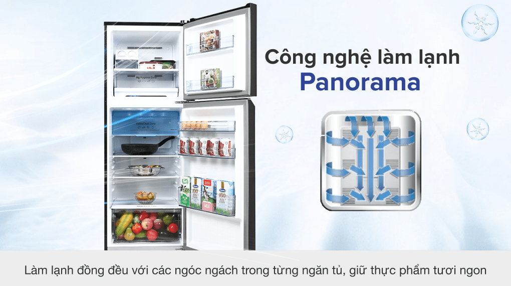 Tủ lạnh Panasonic Inverter 306 lít TV341VGMV
