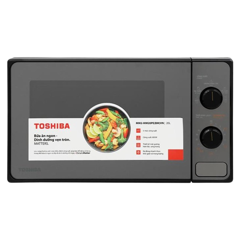 Lò vi sóng Toshiba 20 lít MM2-MM20PE(BM)VN
