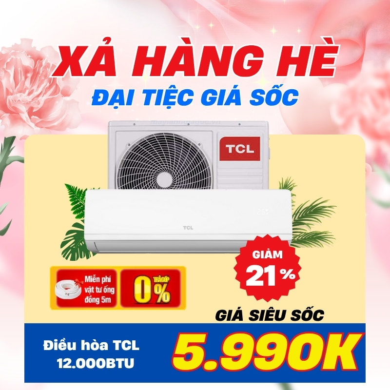 Điều hòa TCL 12.000BTU TAC-12CSD/XAB1