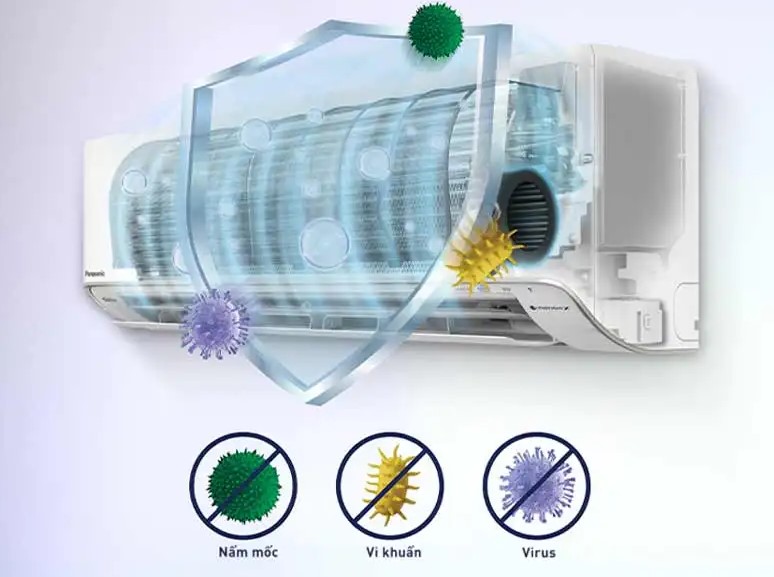 Điều hòa Panasonic 1 chiều Inverter  9.000BTU U9ZKH