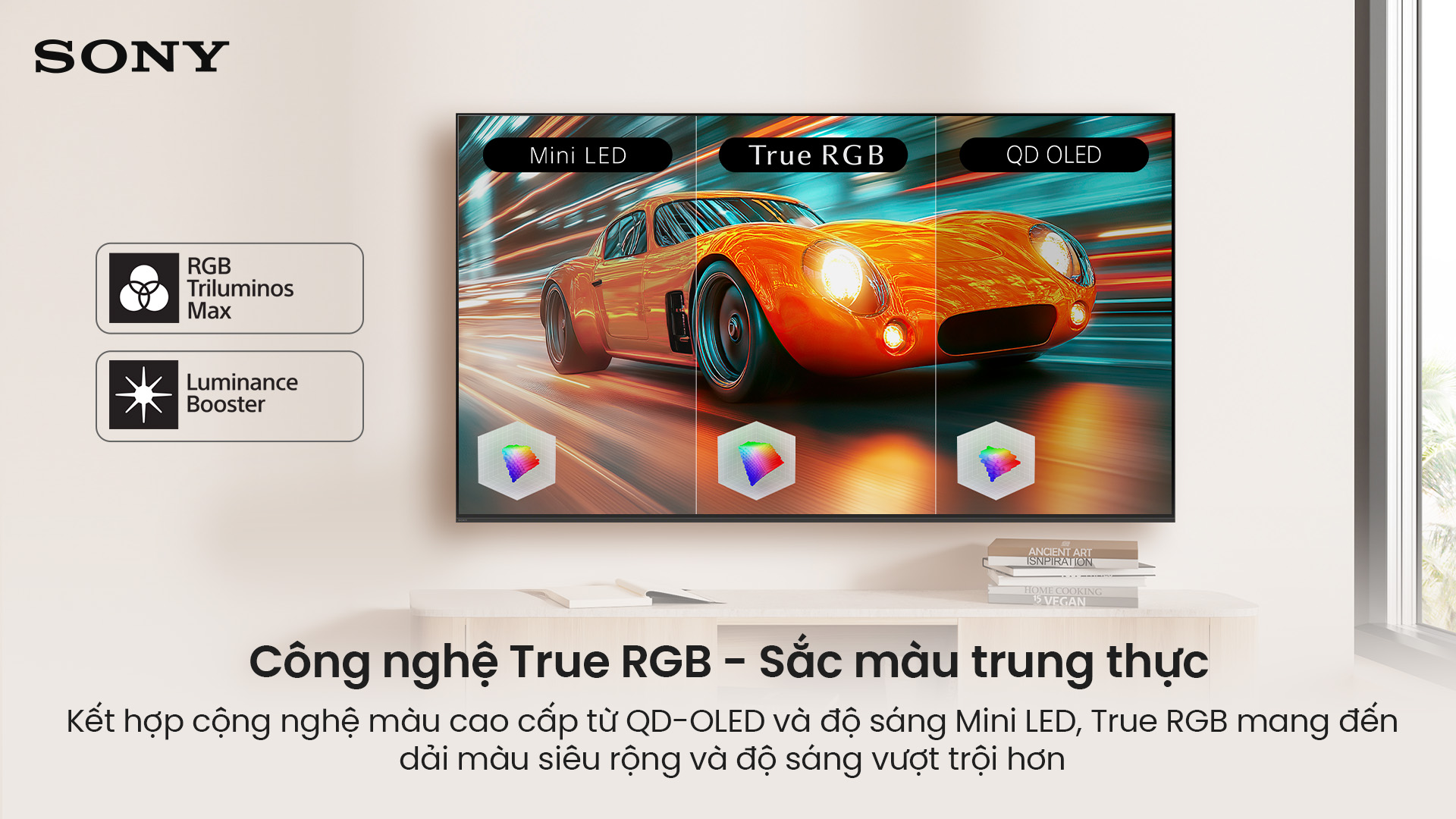 Tivi Sony Google True RGB BRAVIA 7 II 75 Inch K-75XR70M2