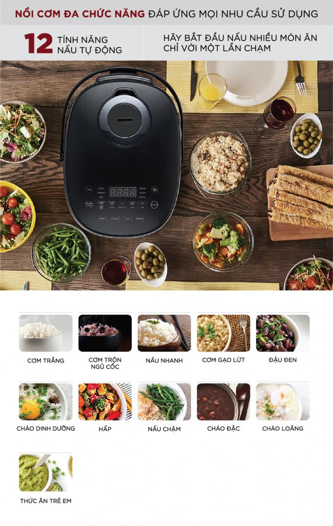 Nồi cơm điện tử Cuckoo CR-0690F/BKBKCRVNCV