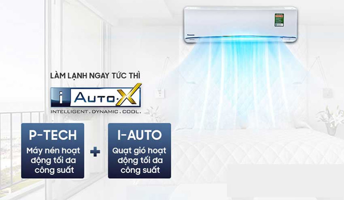Điều hòa Panasonic 1 chiều Inverter  9.000BTU U9ZKH