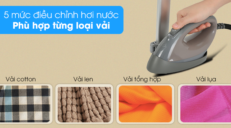 Bàn là hơi nước đứng Kangaroo KG75B11