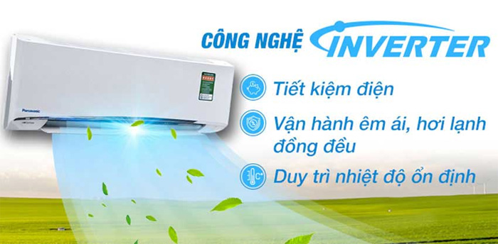Điều hòa Panasonic 1 chiều Inverter  9.000BTU U9ZKH