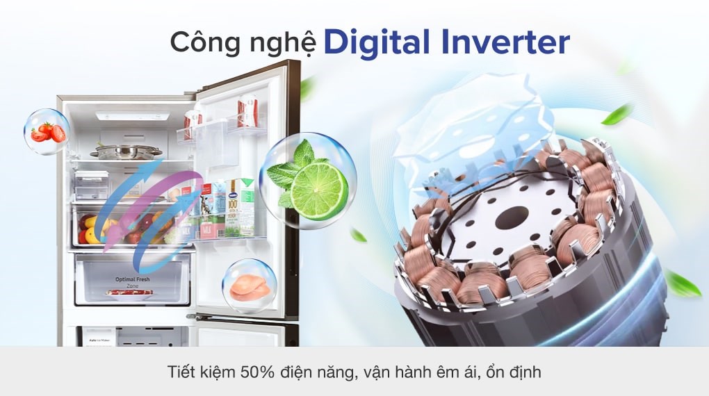 Tủ lạnh Samsung Inverter 276 lít RB27N4190BU