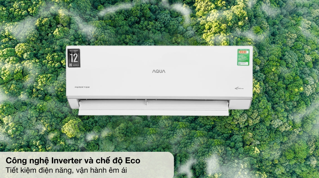 Điều hòa AQUA Inverter 12.000BTU AQA-RUV13RB3