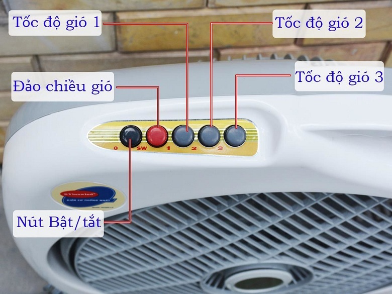 Quạt hộp Vinawind 3 cánh 45W QH350-LP