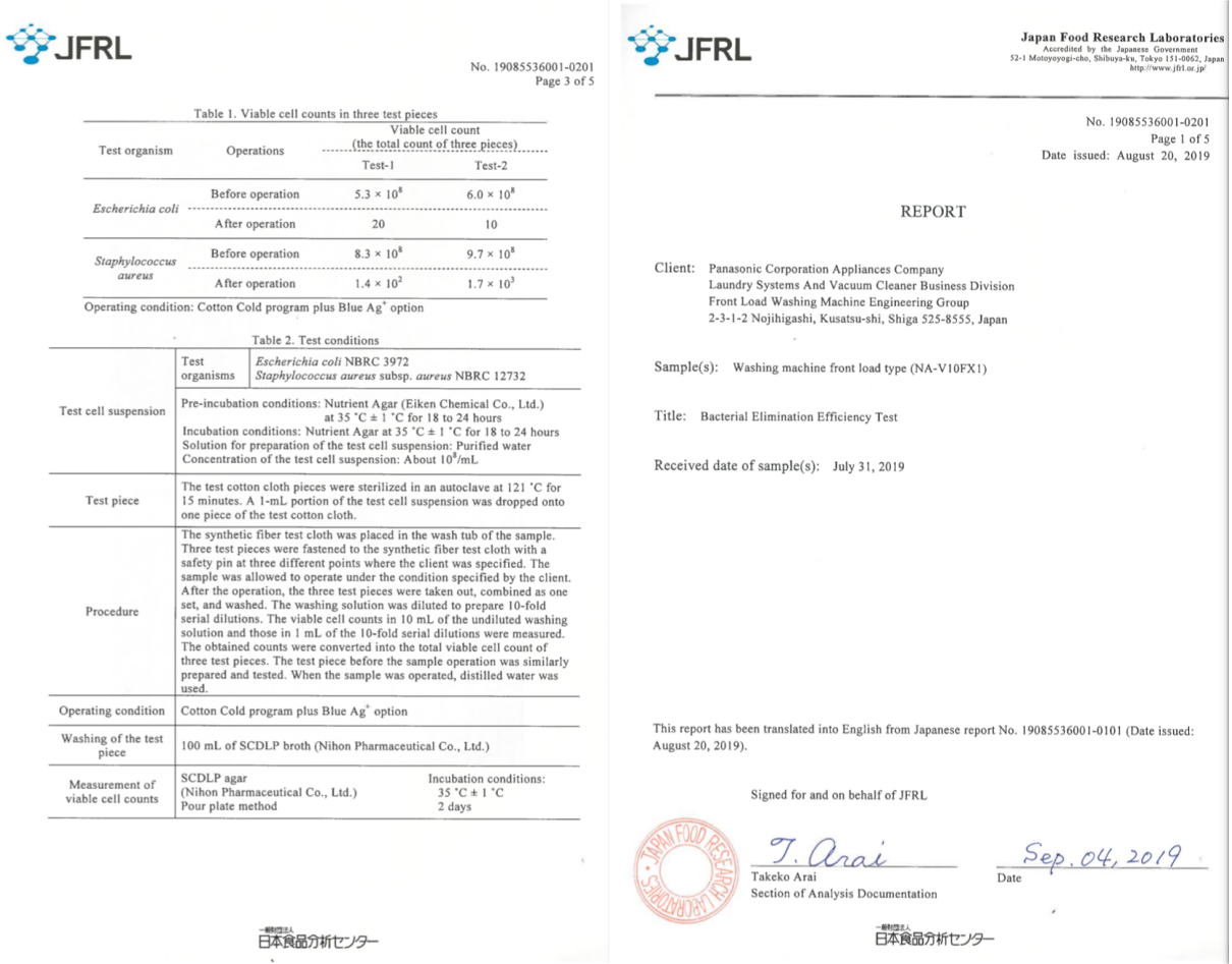 Máy giặt sấy Panasonic Inverter giặt 10.5 kg - sấy 6 kg NA-S056FR1BV