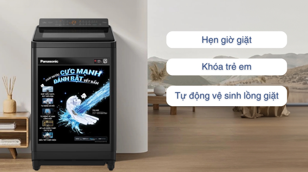 Máy giặt sấy Aqua Inverter giặt 13 kg - sấy 8 kg AQD-DH1300H.PS