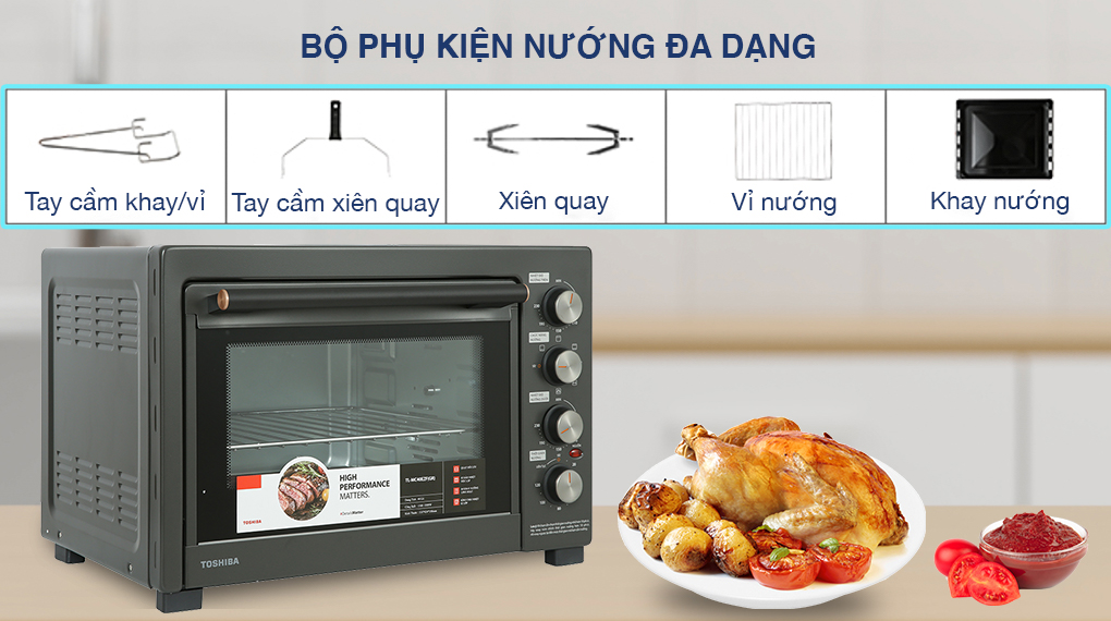 Lò nướng Toshiba 40 lít TL-MC40EZF(GR)