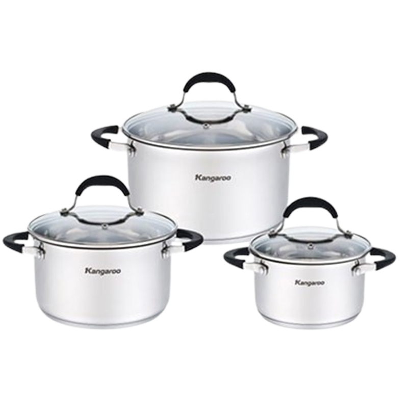 Bộ nồi Kangaroo KG3CS3
