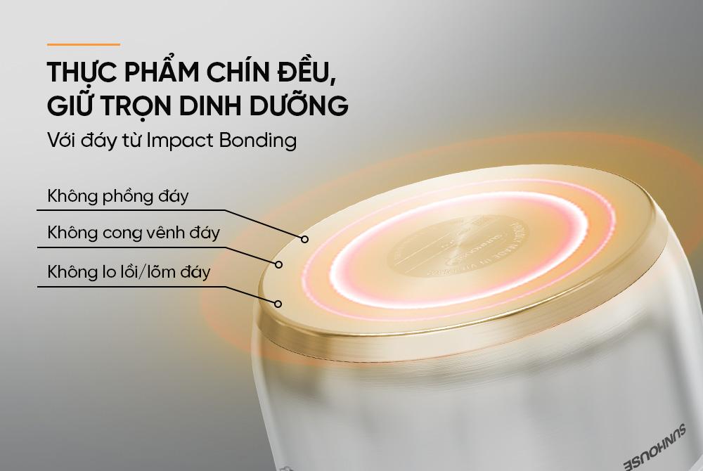 Bộ nồi Inox 5 đáy Sunhouse SHG788