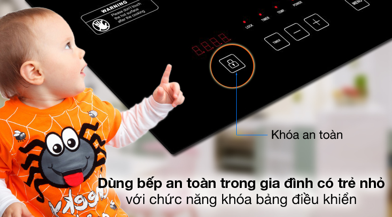 Bếp từ đôi Chefs DIH2000A