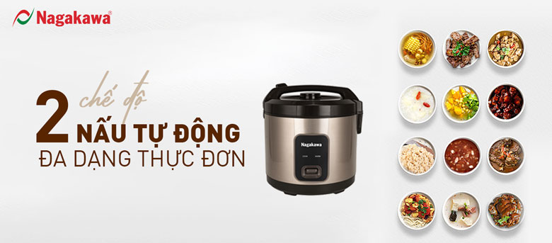 Nồi cơm điện cơ Nagakawa NAG0146