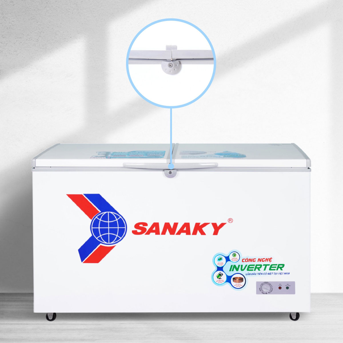 Tủ Đông Sanaky Inverter 270 Lít VH3699A3