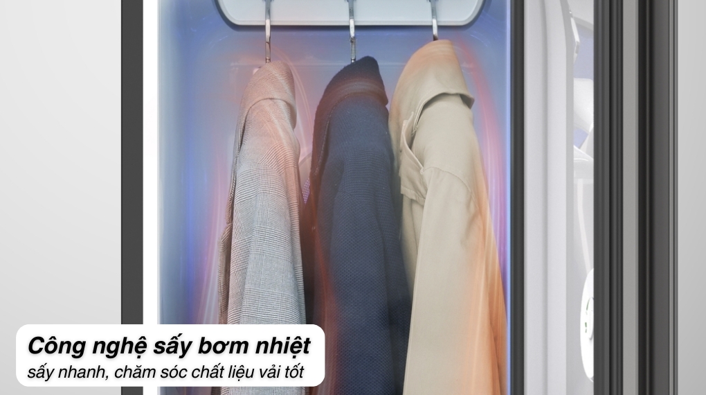 Tủ chăm sóc quần áo thông minh Panasonic 3 móc HCC-R340ARXV