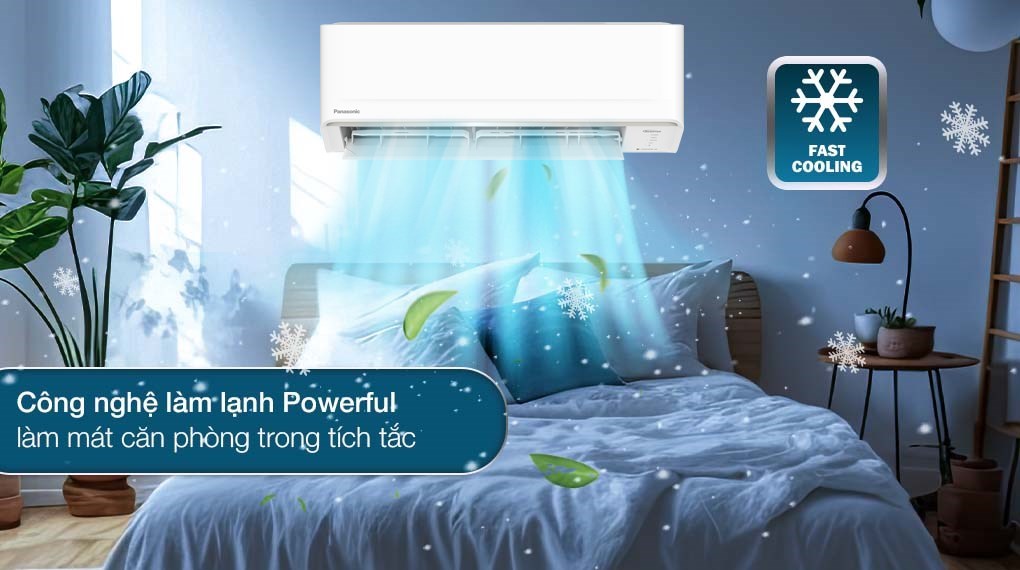 Điều hòa 2 chiều Panasonic Inverter 18.000BTU CU/CS-YZ18AKH