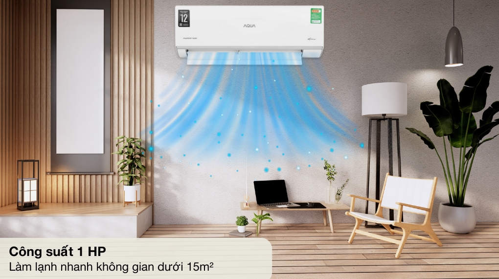 Điều hòa AQUA Inverter 9.000BTU AQA-RUV10RB3