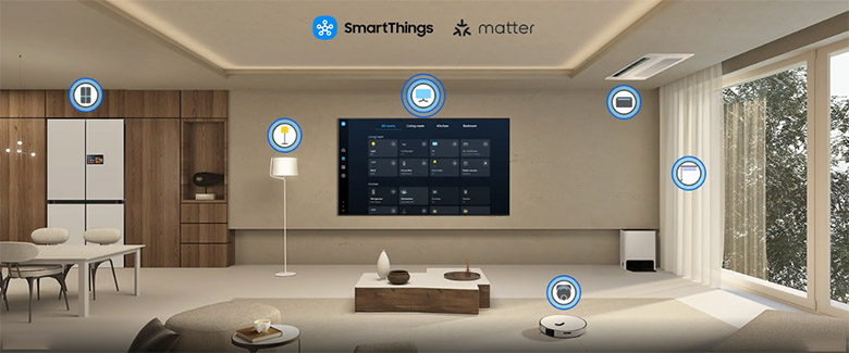 Smart Tivi Samsung Neo QLED 4K 100 Inch QA100QN80HKXXV