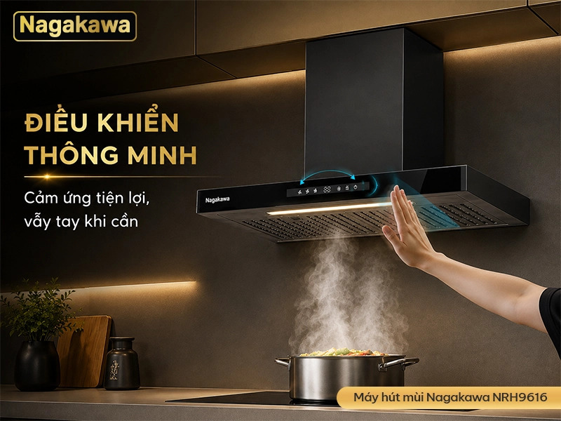 Máy hút mùi Nagakawa NRH9616