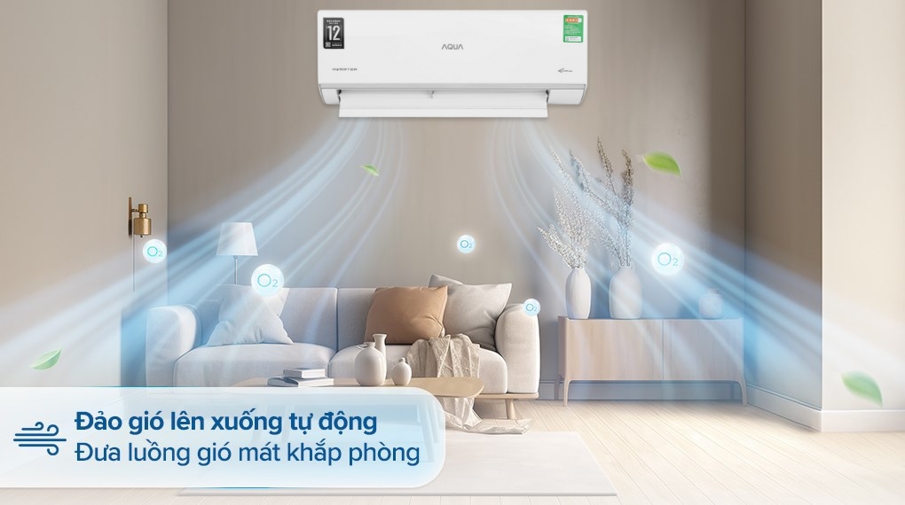 Điều hòa AQUA Inverter 9.000BTU AQA-RUV10RB3