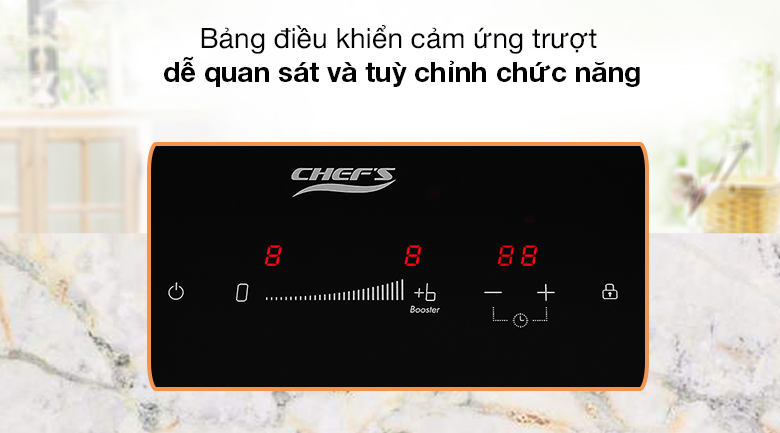 Bếp từ đôi lắp âm Chef's EH-DIH328