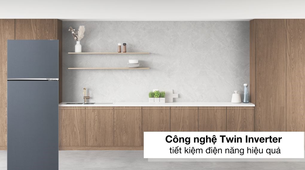 Tủ lạnh Aqua Inverter 358 Lít AQR-T410FA(SL)