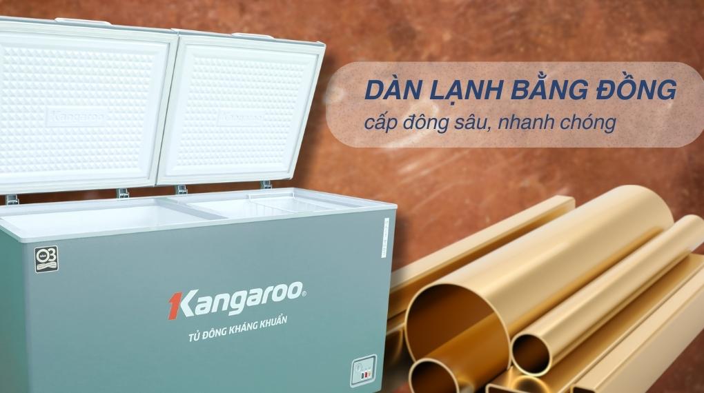 Tủ đông Kangaroo 415 lít KGFZ415G2D