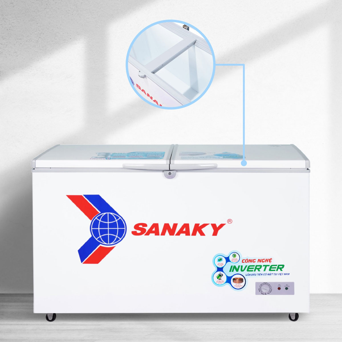 Tủ Đông Sanaky Inverter 270 Lít VH3699A3