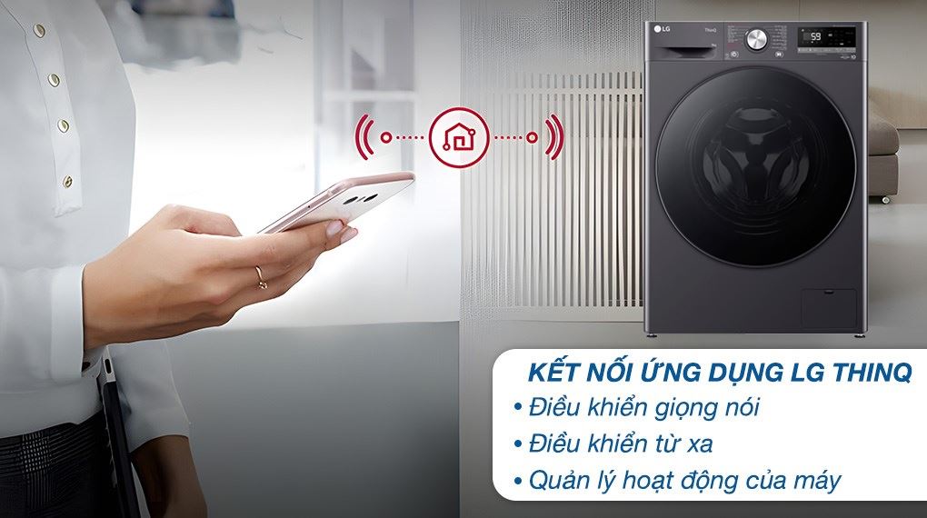 Máy giặt LG Inverter 9 kg FV1409S4M1