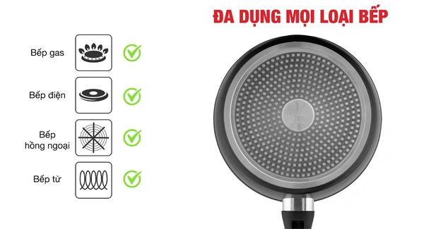 Chảo chống dính Nagakawa NAG2205