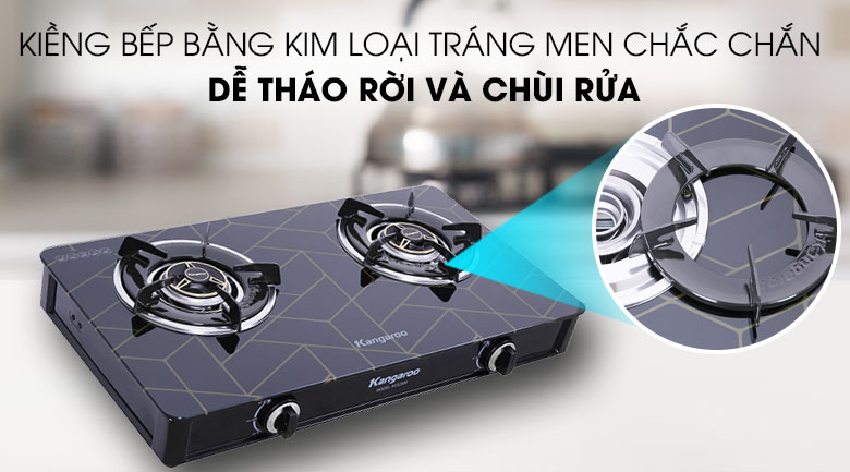 Bếp ga đôi Kangaroo KG526M