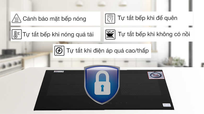 Bếp từ đôi lắp âm Chef's EH-DIH328