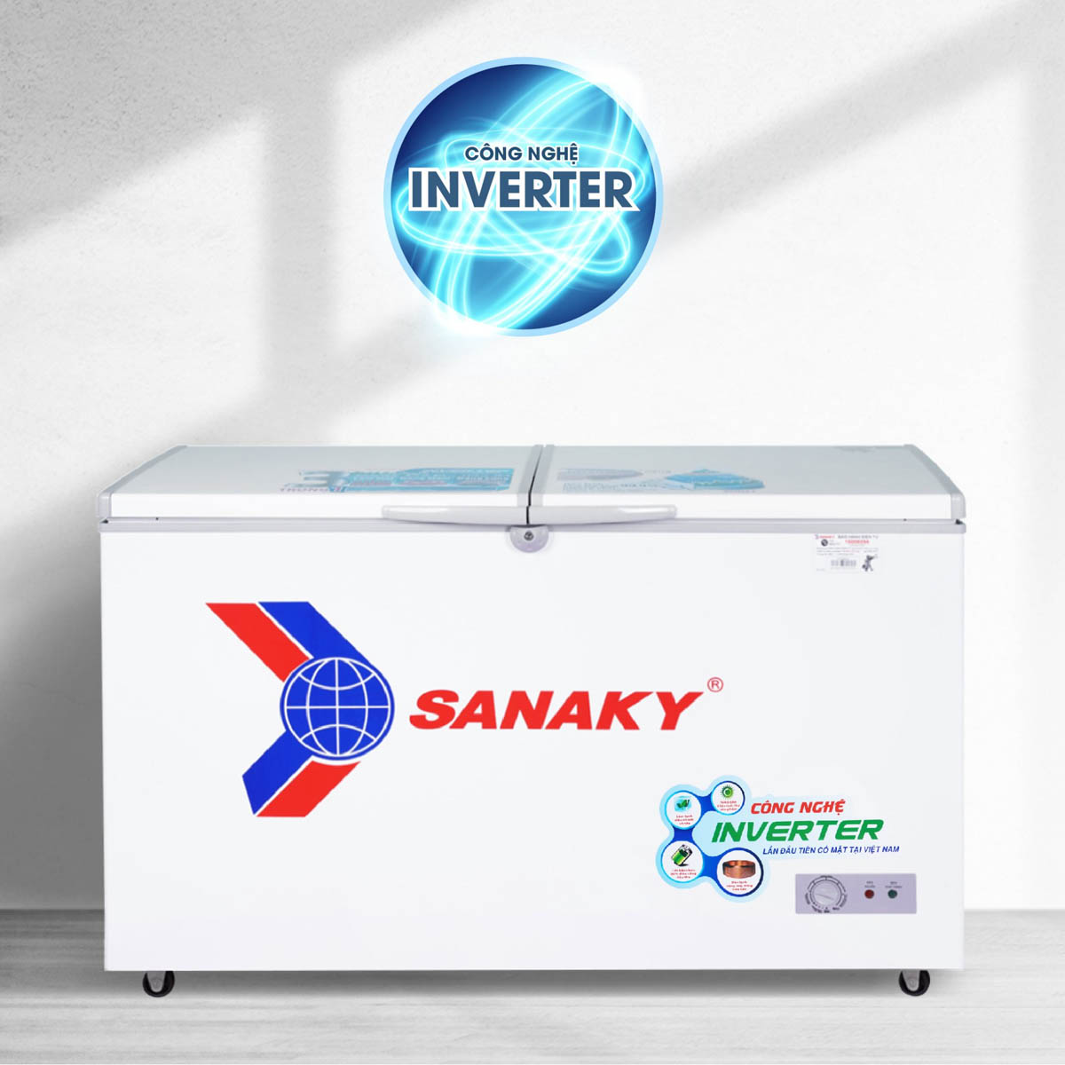 Tủ Đông Sanaky Inverter 270 Lít VH3699A3