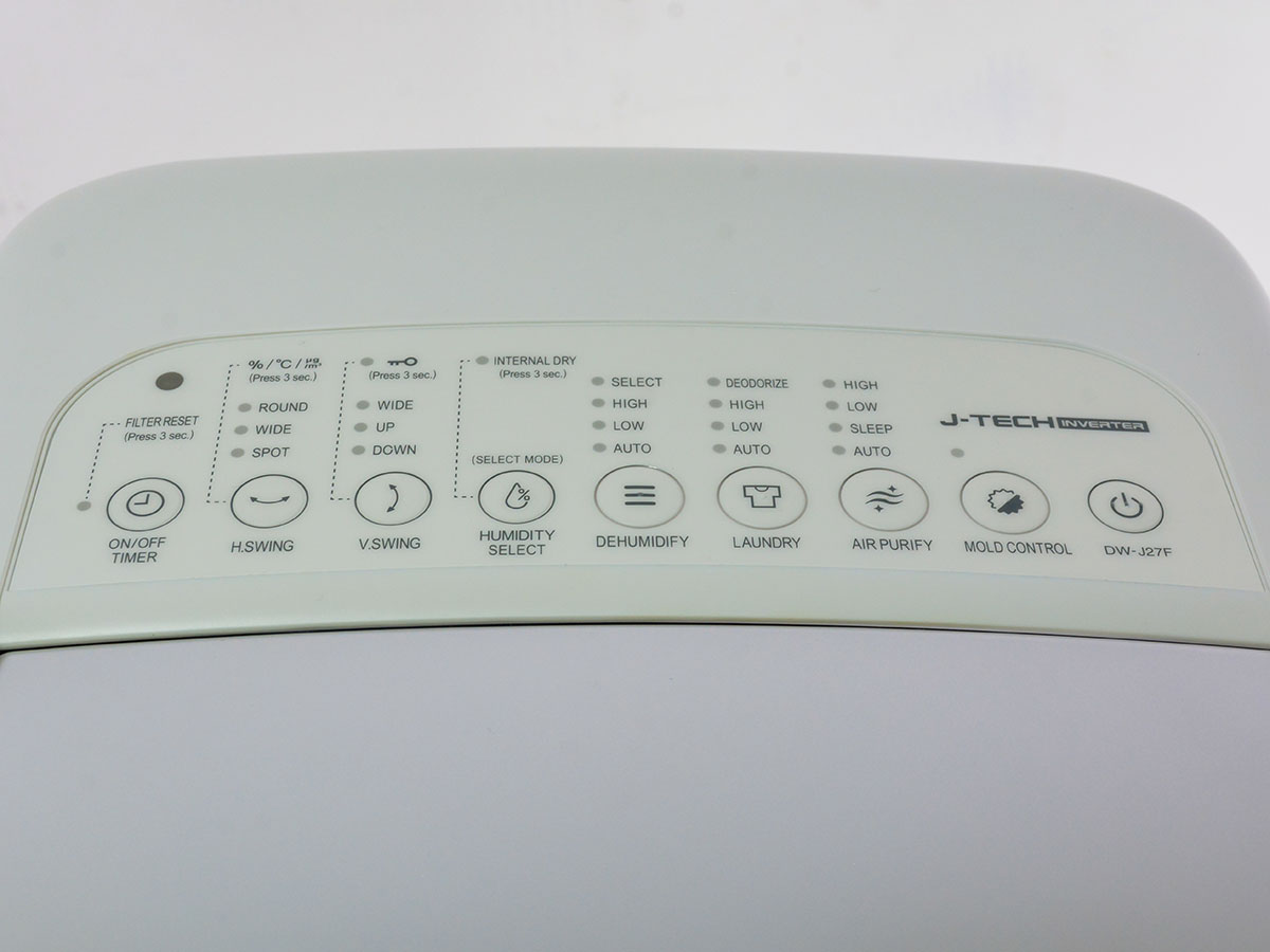 Máy hút ẩm và lọc không khí Sharp DW-J27FV-S