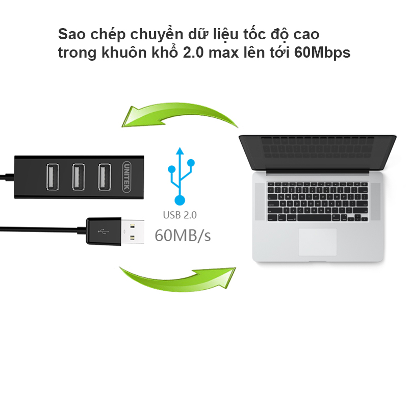 hub chia usb 2.0 4 port