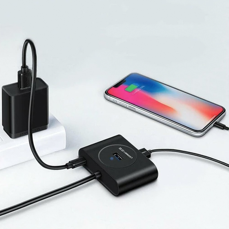 bo chia usb 3.0 4 cong Ugreen CR113 20290