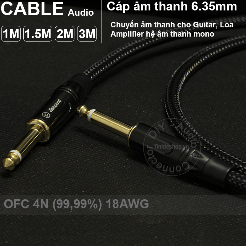 cáp audio 6.5mm