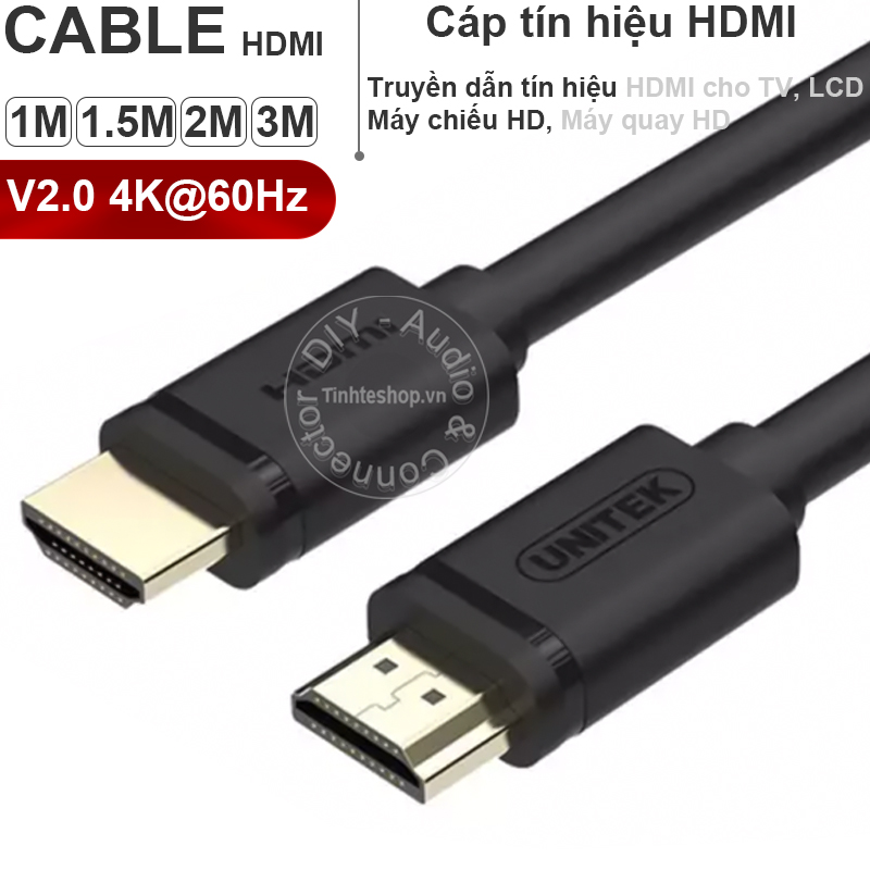 cáp hdmi 4k hãng unitek