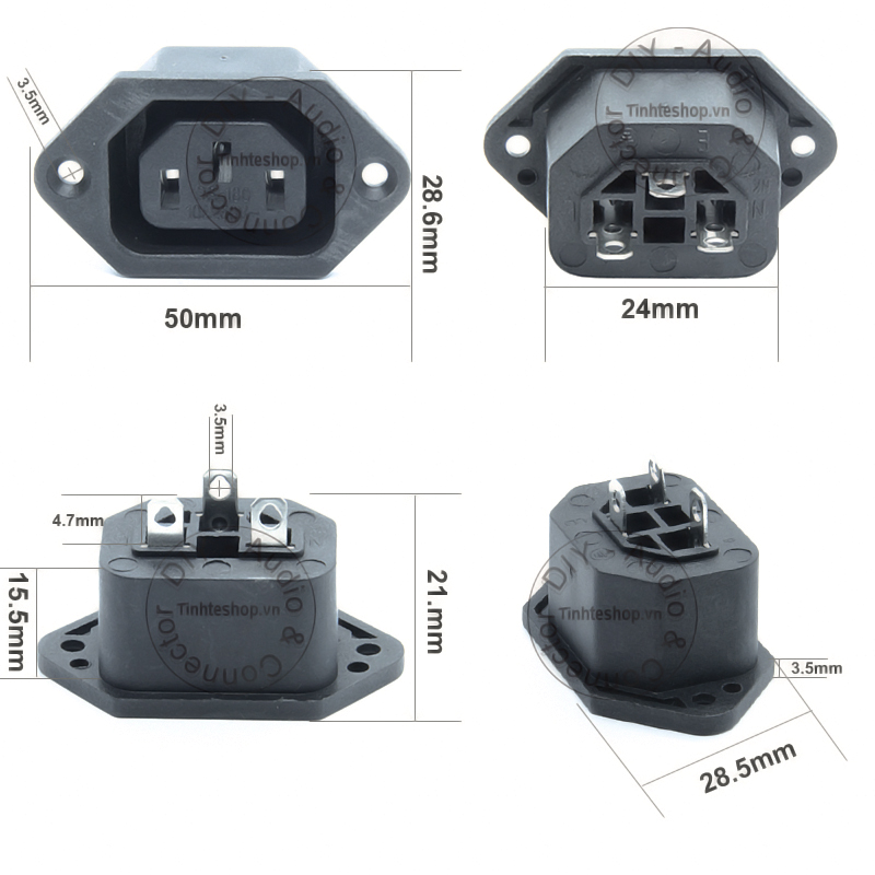 rắc chân cám nguồn c13 c14