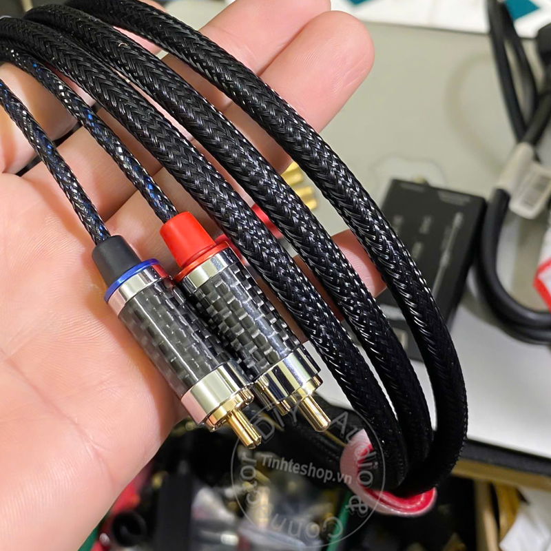 Cáp loa 3.5 sang 2 RCA