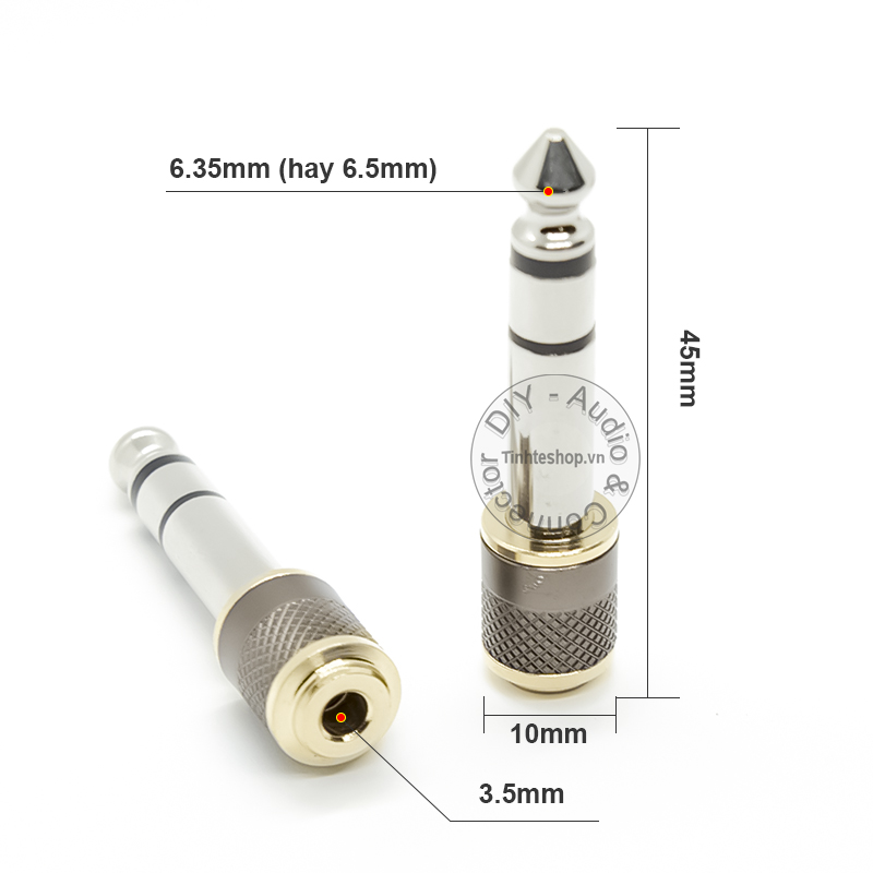 6.5mm sang 3.5mm adapter